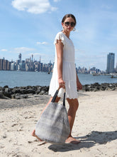 Load image into Gallery viewer, Dobi Shoulder Tote - Blue