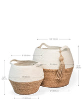 Load image into Gallery viewer, Agora Jar Basket - Natural