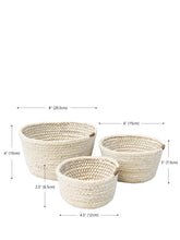 Load image into Gallery viewer, Amari Bowl - Brown (Set of 3)