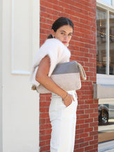 Load image into Gallery viewer, Block A Clutch - Gray