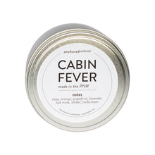 Load image into Gallery viewer, Cabin Fever Silver Travel Tin Candle
