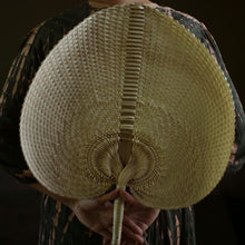 Load image into Gallery viewer, Balinese Woven Hand Fan "Ono"