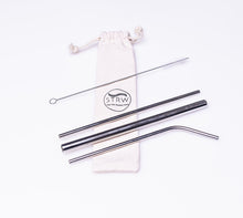 Load image into Gallery viewer, Steel Straw Variety 3-in-1 Pack