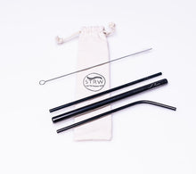 Load image into Gallery viewer, Steel Straw Variety 3-in-1 Pack