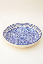 Load image into Gallery viewer, Hand-painted Tunisian Serving Bowl