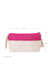 Load image into Gallery viewer, Block A Clutch - Pink
